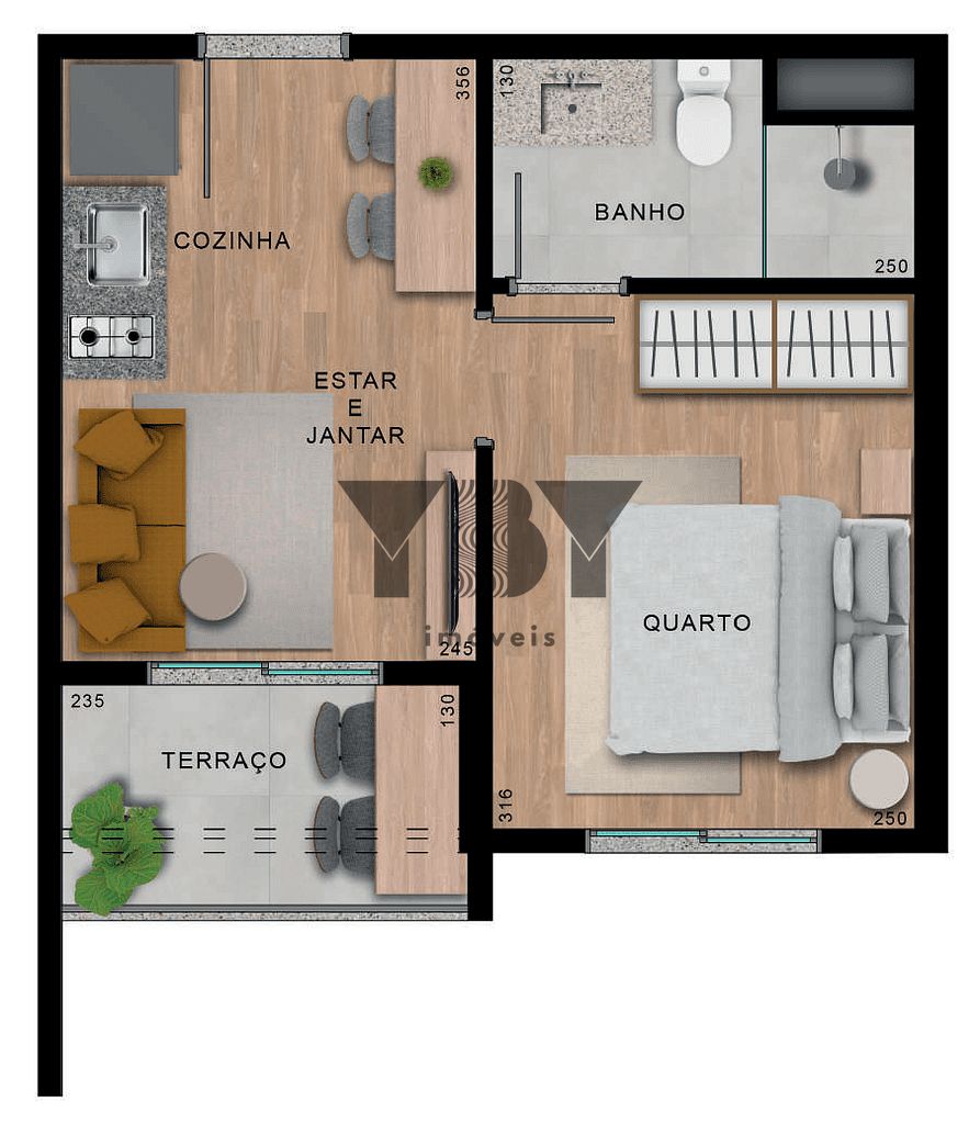 Apartamento, 2 quartos, 38 m² - Foto 20