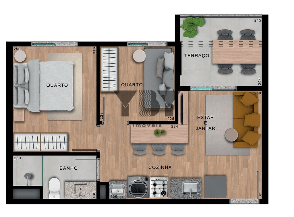 Apartamento, 2 quartos, 38 m² - Foto 25