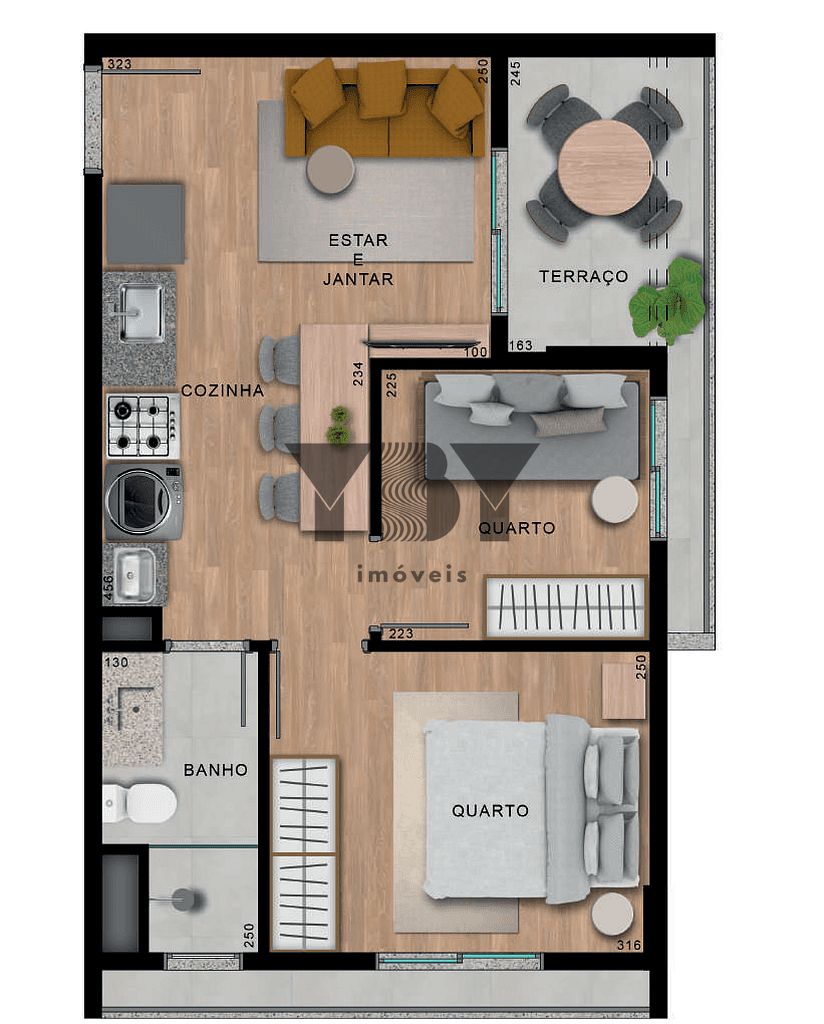 Apartamento, 2 quartos, 38 m² - Foto 27