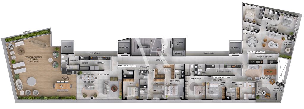 Cobertura à venda com 3 quartos, 206m² - Foto 25