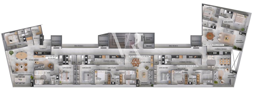 Cobertura à venda com 3 quartos, 206m² - Foto 34