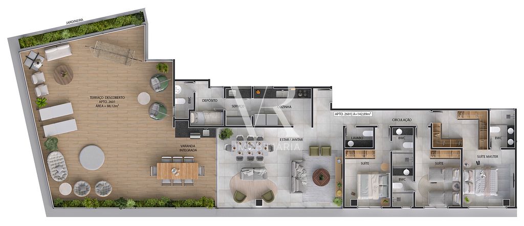 Cobertura à venda com 3 quartos, 206m² - Foto 46