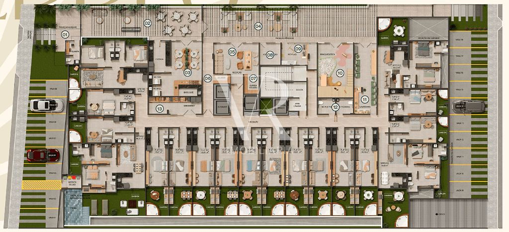 Apartamento à venda com 2 quartos, 59m² - Foto 42