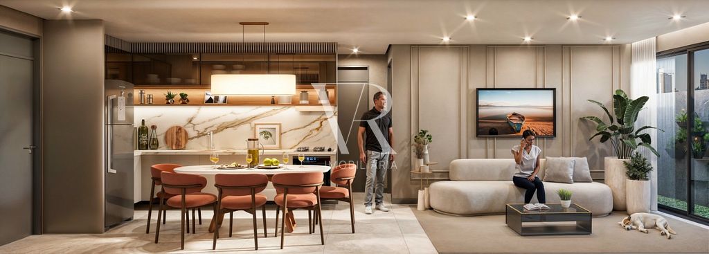 Apartamento à venda com 2 quartos, 59m² - Foto 6