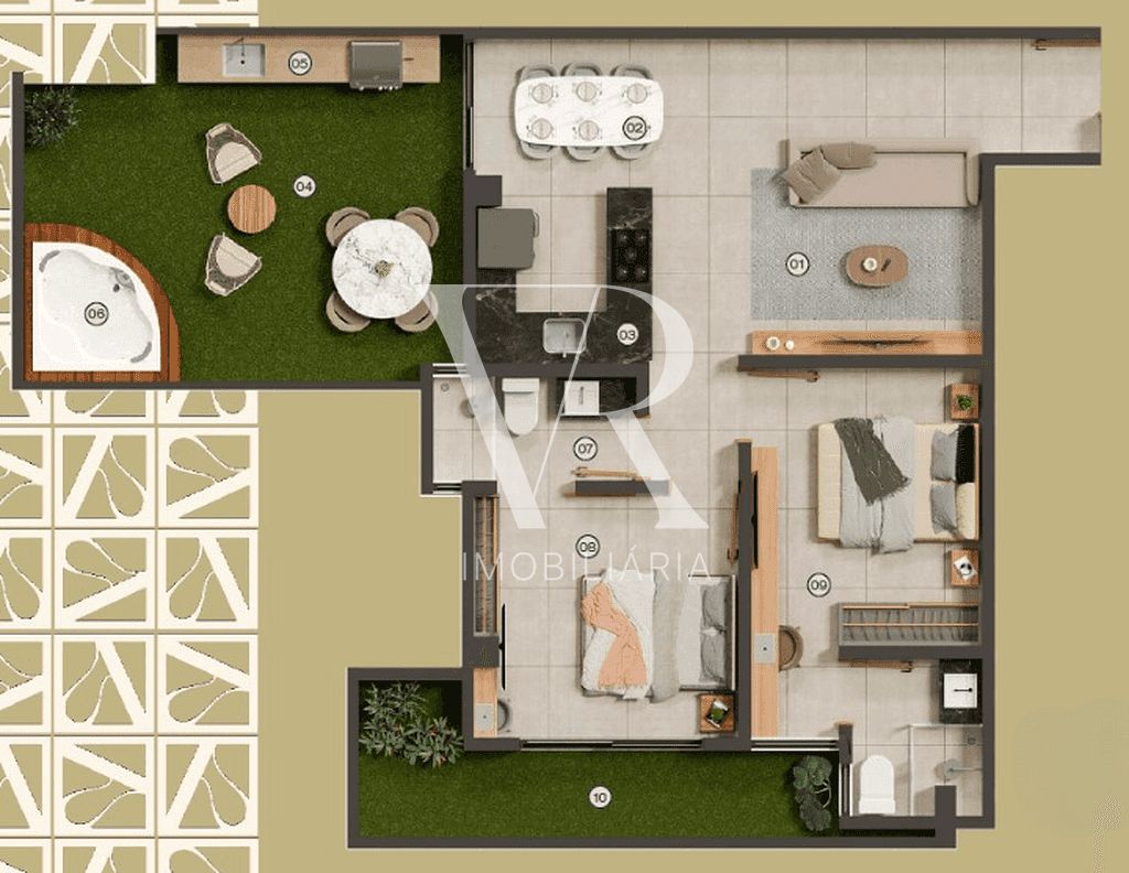Apartamento à venda com 2 quartos, 90m² - Foto 50