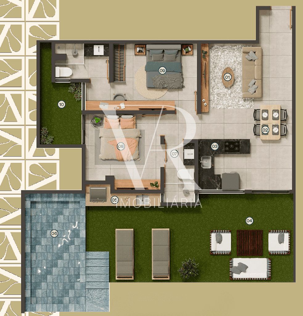 Apartamento à venda com 2 quartos, 90m² - Foto 51