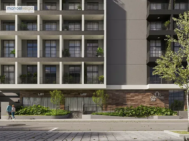 Apartamento 1 quarto e 1 banheiro, à venda, no bairro Centro Cívico em Curitiba