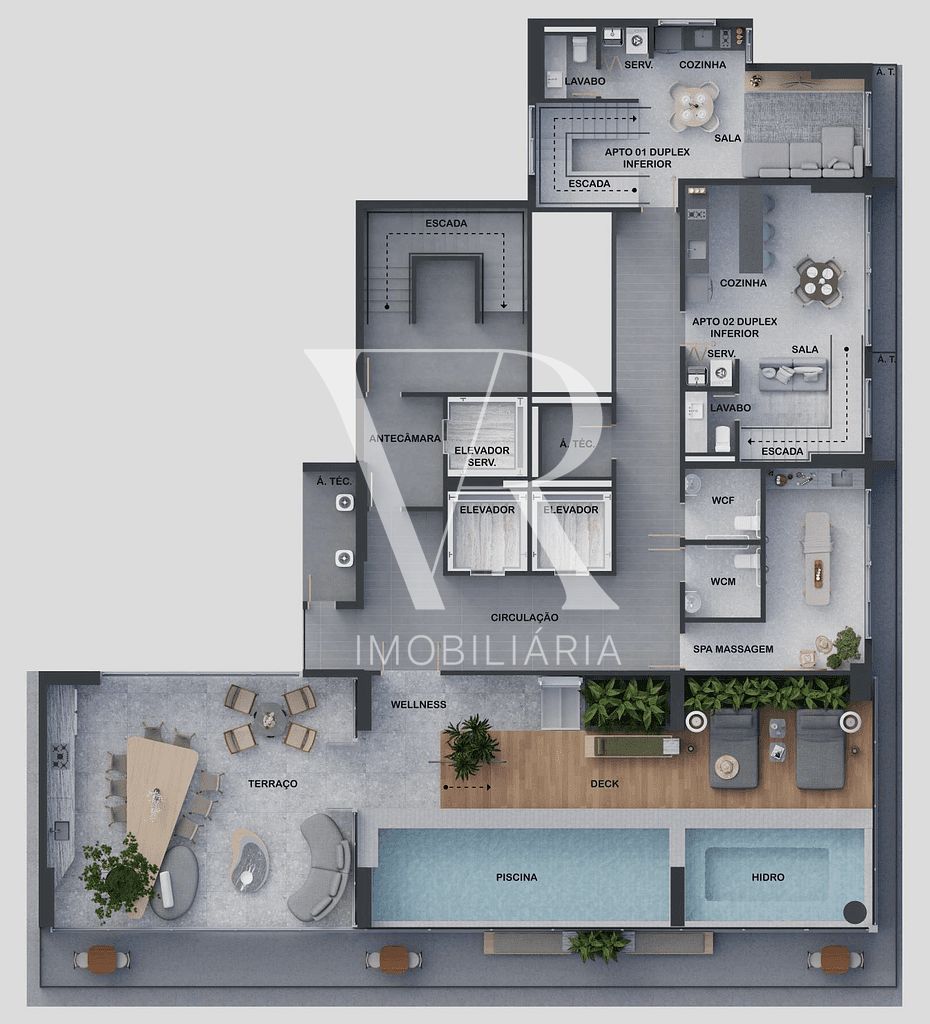 Cobertura à venda com 1 quarto, 57m² - Foto 38