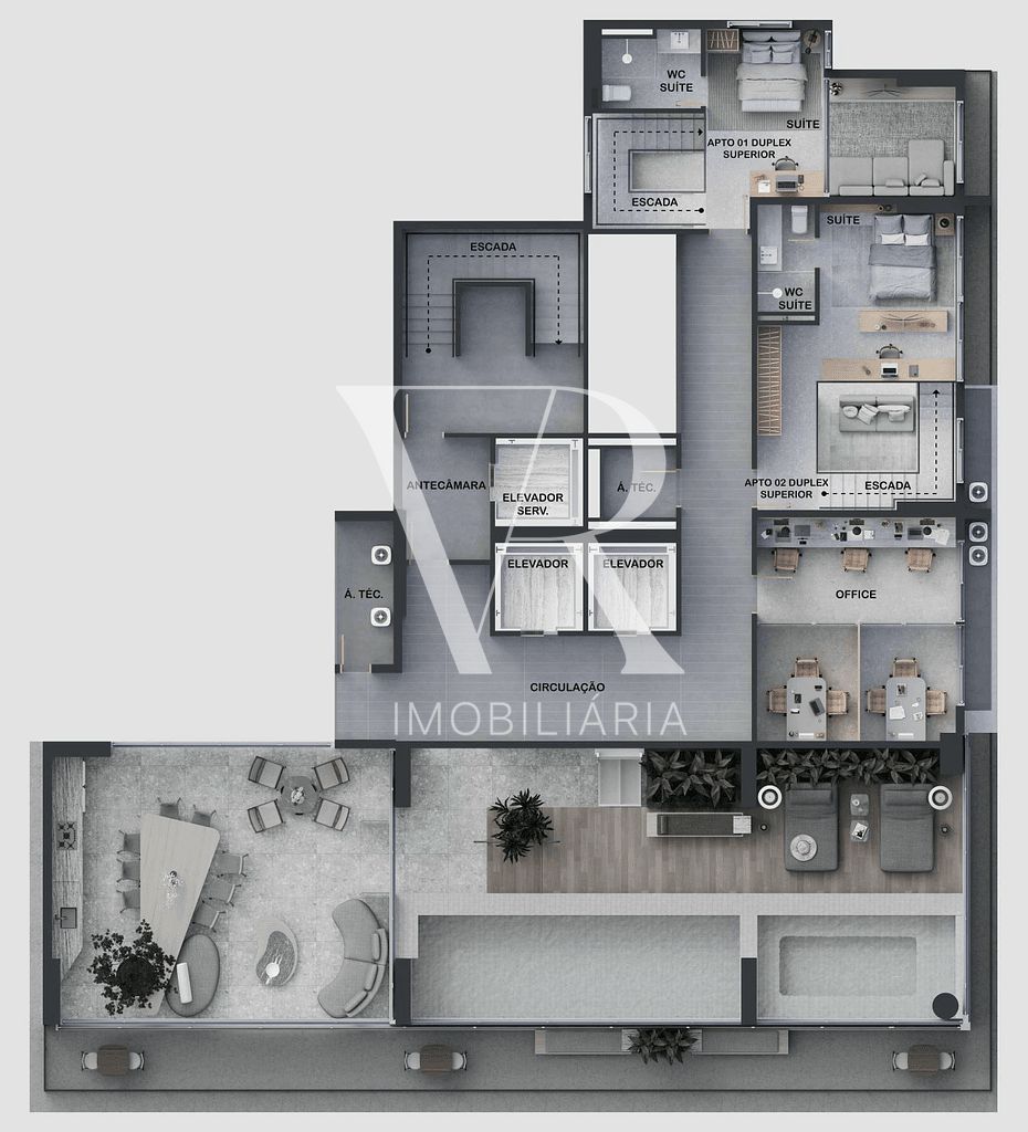 Cobertura à venda com 1 quarto, 57m² - Foto 39
