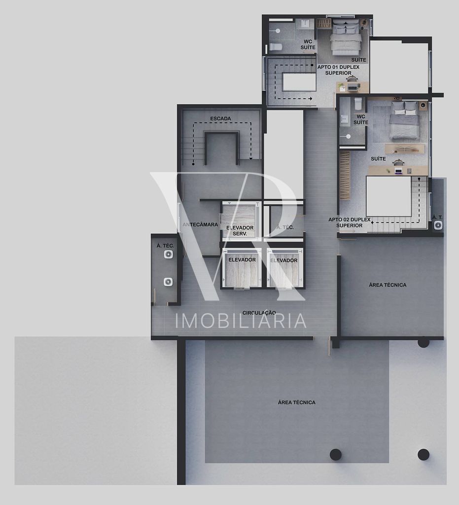 Cobertura à venda com 1 quarto, 57m² - Foto 41