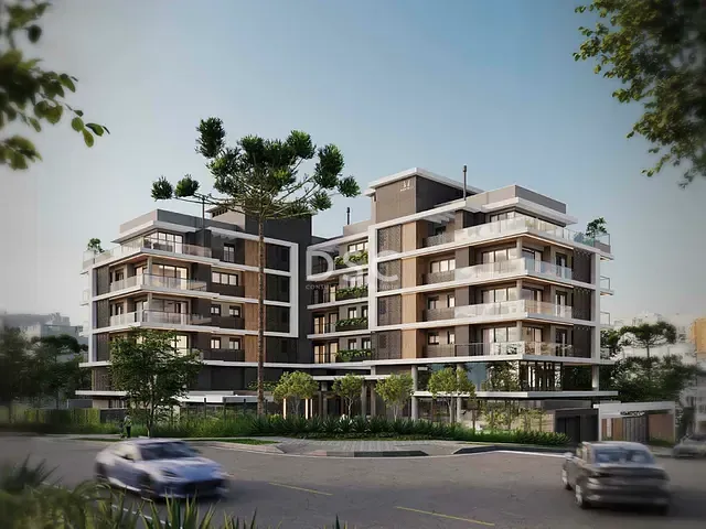 Apartamento 2 quartos e 3 banheiros, à venda, no bairro Hugo Lange em Curitiba