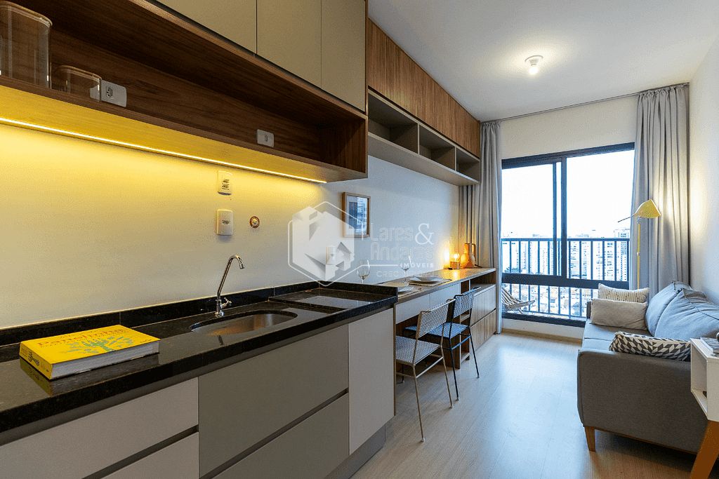 Apartamento à venda com 1 quarto, 29m² - Foto 1