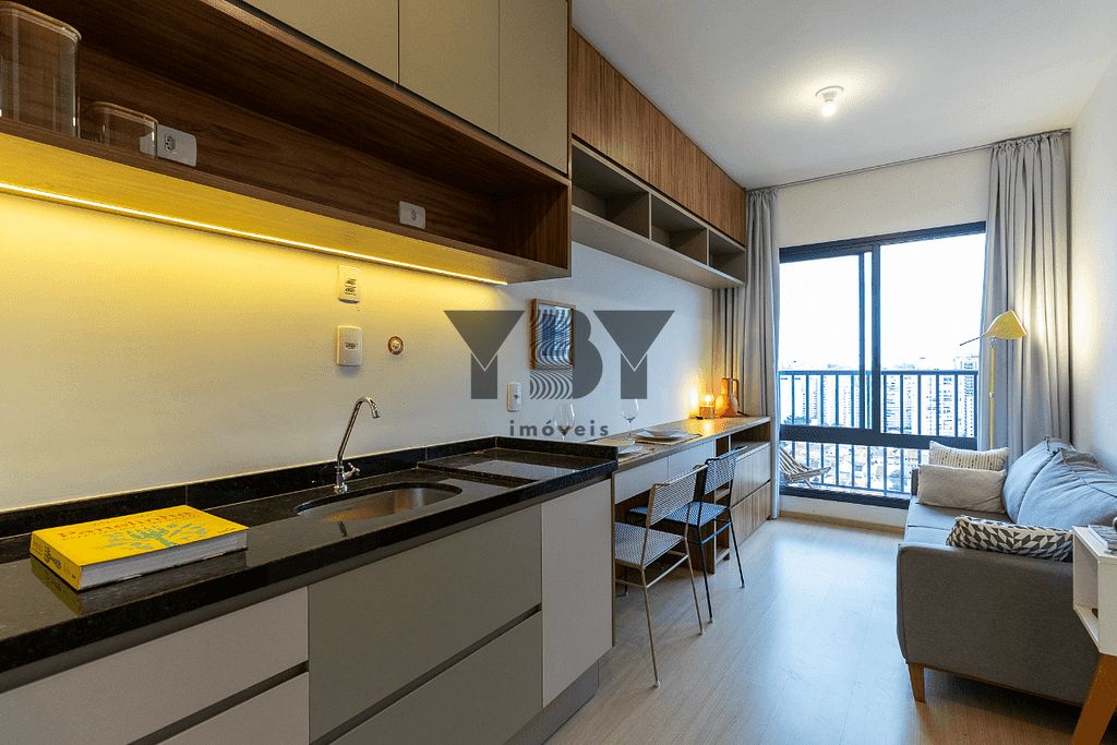 Apartamento à venda com 1 quarto, 29m² - Foto 1
