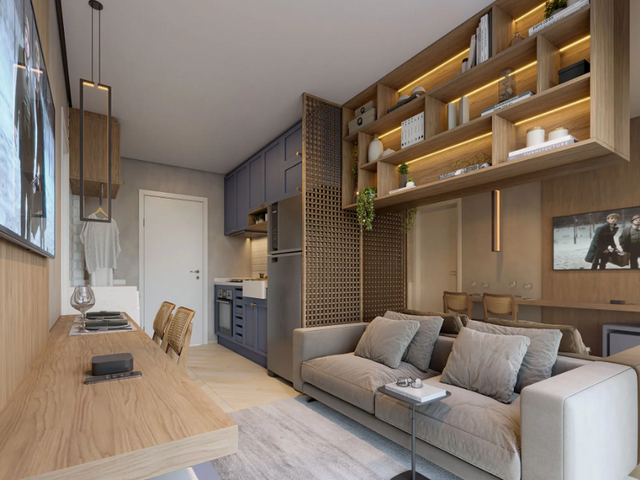 Foto do Apartamento - Apartamento à venda 2 Quartos 1 Vaga 34.78M² Campo Grande São Paulo - SP | Mundo Park Aurora | Lares e Andares Imóveis