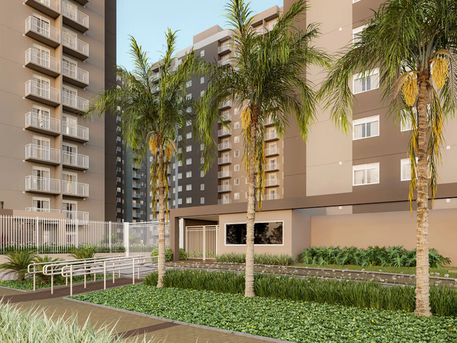 Foto do Apartamento - Apartamento à venda 1 Quarto 1 Suite 27.25M² Campo Grande São Paulo - SP | Mundo Park Aurora | Lares e Andares Imóveis