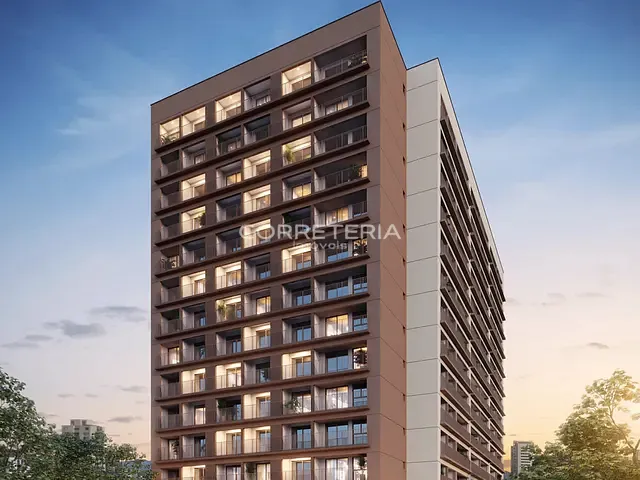 Studio 1 quarto e 1 banheiro, à venda, no bairro Indianópolis em São Paulo
