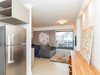Foto do Apartamento-Apartamento à venda 1 Quarto 1 Suite 1 Vaga 41M² Brooklin Paulista São Paulo - SP