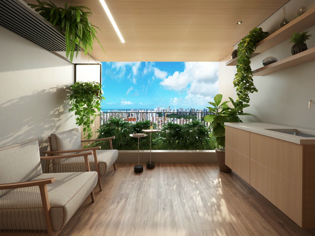 Apartamento 2 quartos e 2 banheiros, à venda, no bairro Manaíra em João Pessoa