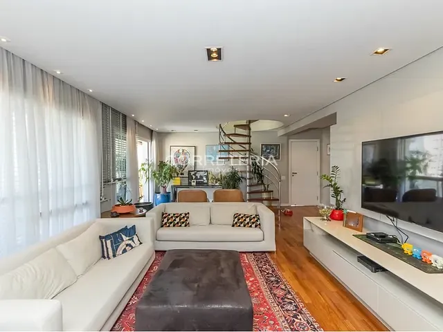 Cobertura / Penthouse 4 quartos e 6 banheiros, à venda, no bairro Campo Belo em São Paulo