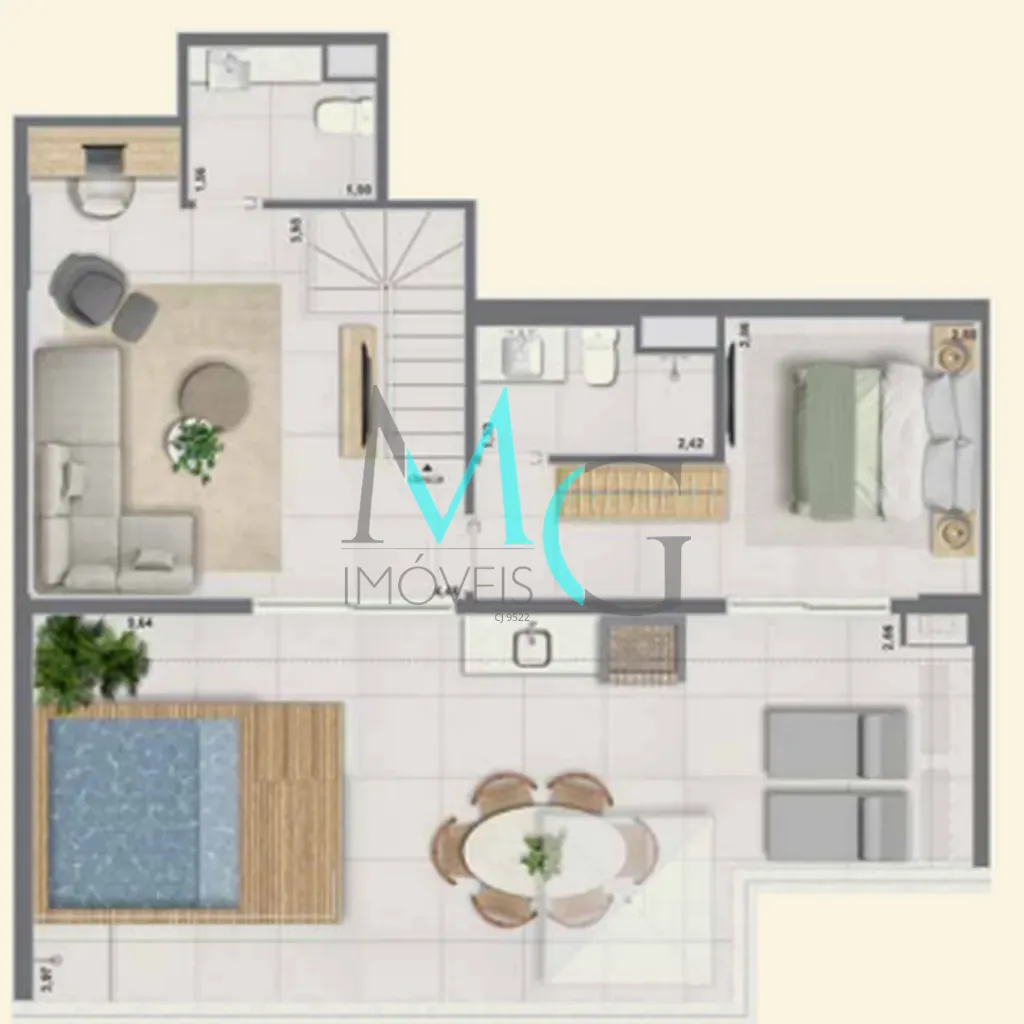 Apartamento, 3 quartos, 121 m² - Foto 71