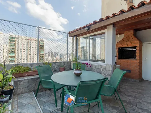 Cobertura / Penthouse 4 quartos e 3 banheiros, à venda, no bairro Campo Belo em São Paulo