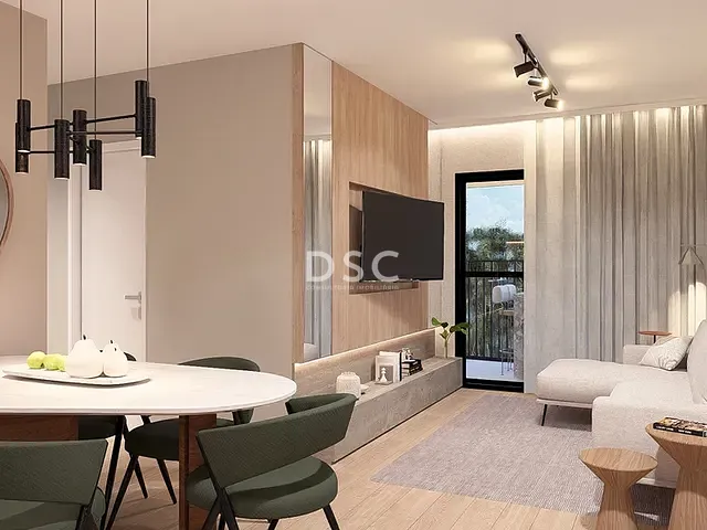 Apartamento 2 quartos e 2 banheiros, à venda, no bairro Hauer em Curitiba
