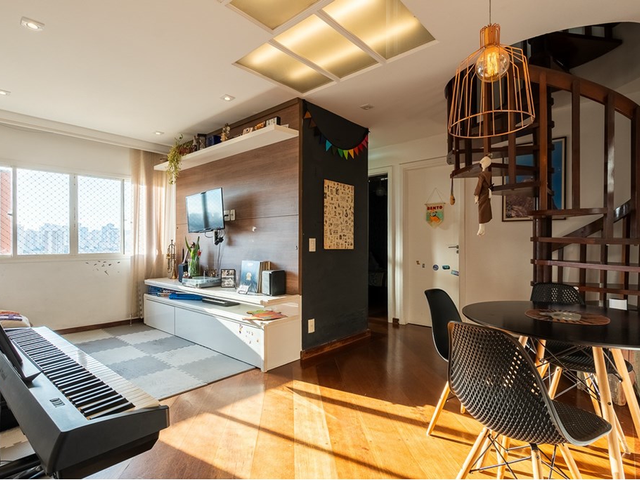 Foto do Cobertura / Penthouse - Cobertura Duplex à venda 3 Quartos 1 Suite 1 Vaga 107M² Vila Gumercindo São Paulo - SP | Lares e Andares Imóveis