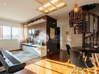 Foto do Cobertura / Penthouse-Cobertura Duplex à venda 2 Quartos 1 Vaga 107M² Vila Gumercindo São Paulo - SP