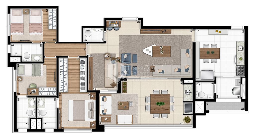 Apartamento, 3 quartos, 125 m² - Foto 54