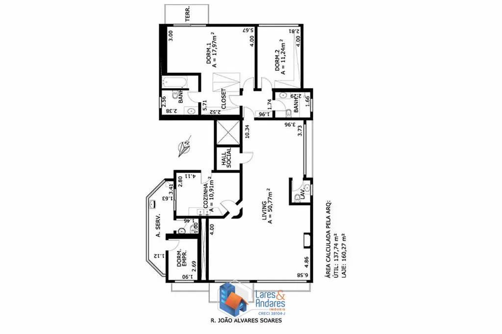 Apartamento, 3 quartos, 155 m² - Foto 18
