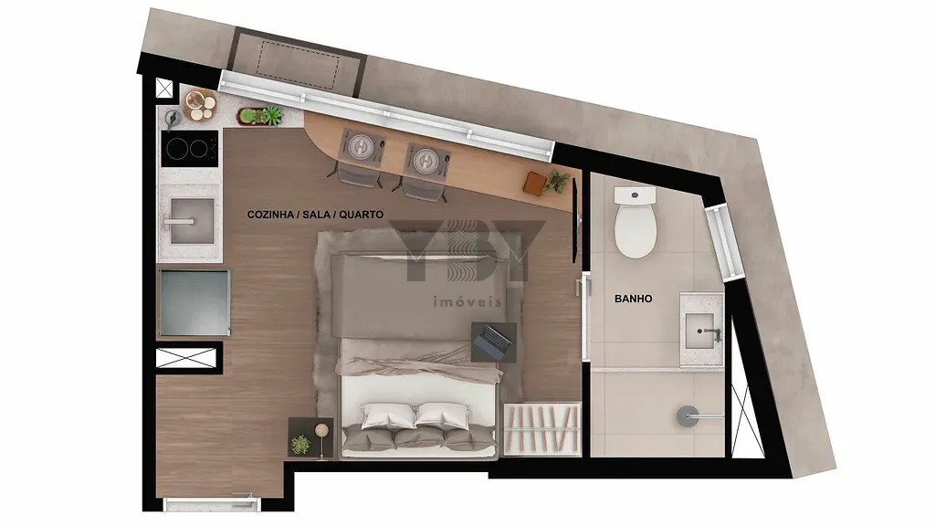 Apartamento, 2 quartos, 37 m² - Foto 29