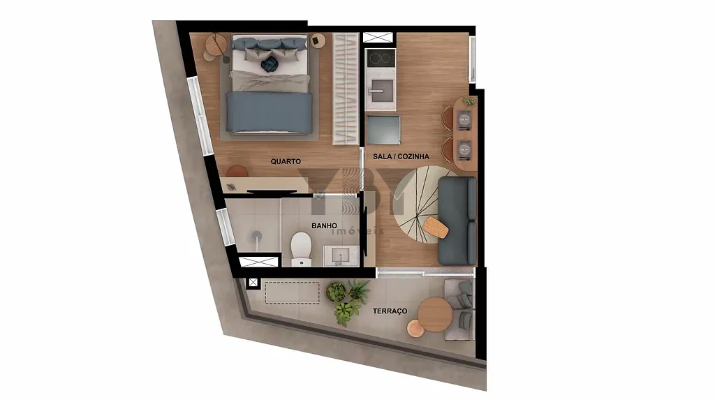 Apartamento, 2 quartos, 37 m² - Foto 36