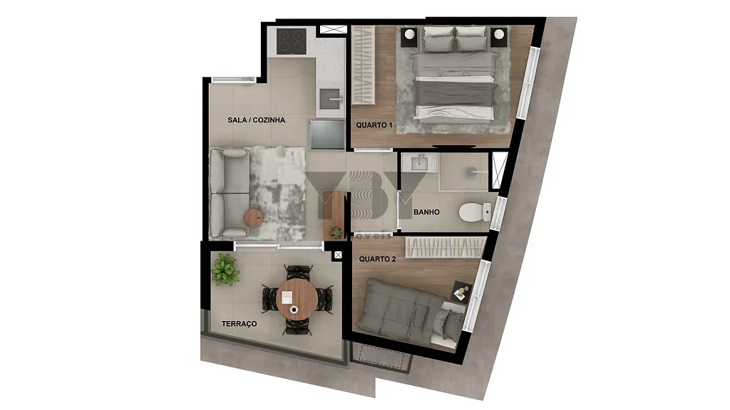 Apartamento, 2 quartos, 37 m² - Foto 37
