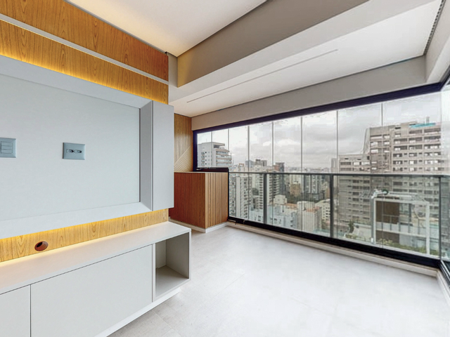 Foto do Apartamento - Apartamento à venda 2 Quartos 1 Suite 1 Vaga 57M² Pinheiros São Paulo - SP | Lares e Andares Imóveis