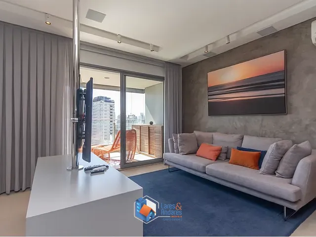 Apartamento 1 quarto e 2 banheiros, à venda, no bairro Vila Nova Conceição em São Paulo