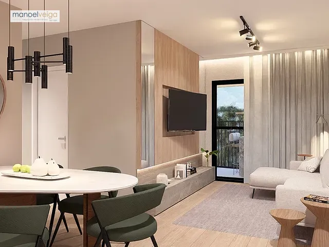 Apartamento 3 quartos e 2 banheiros, à venda, no bairro Hauer em Curitiba