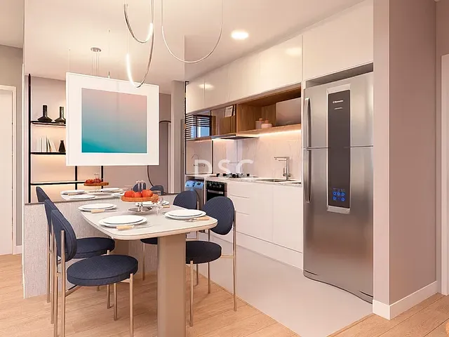 Apartamento 2 quartos e 2 banheiros, à venda, no bairro Hauer em Curitiba