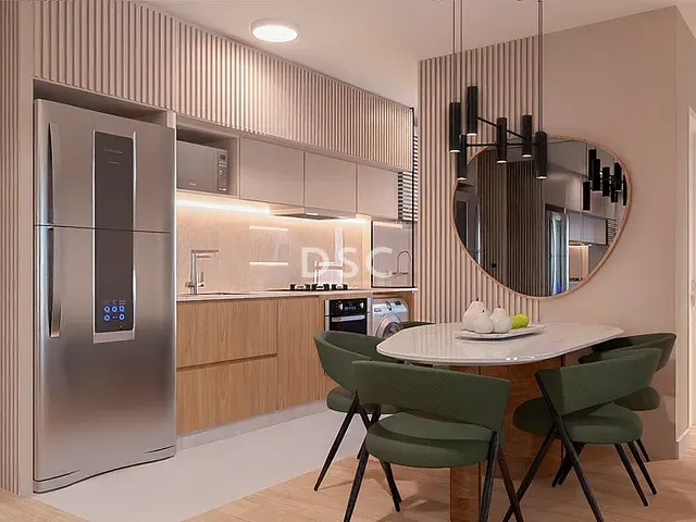 Apartamento 2 quartos e 2 banheiros, à venda, no bairro Hauer em Curitiba