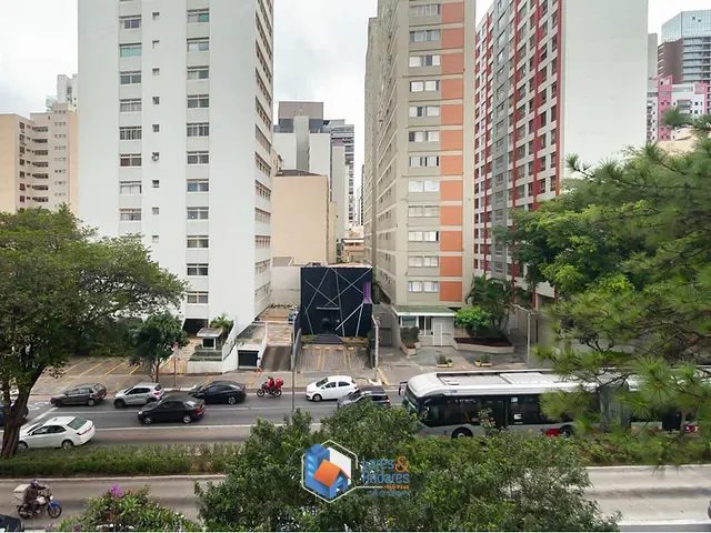 Apartamento 2 quartos e 2 banheiros, à venda, no bairro Cerqueira César em São Paulo