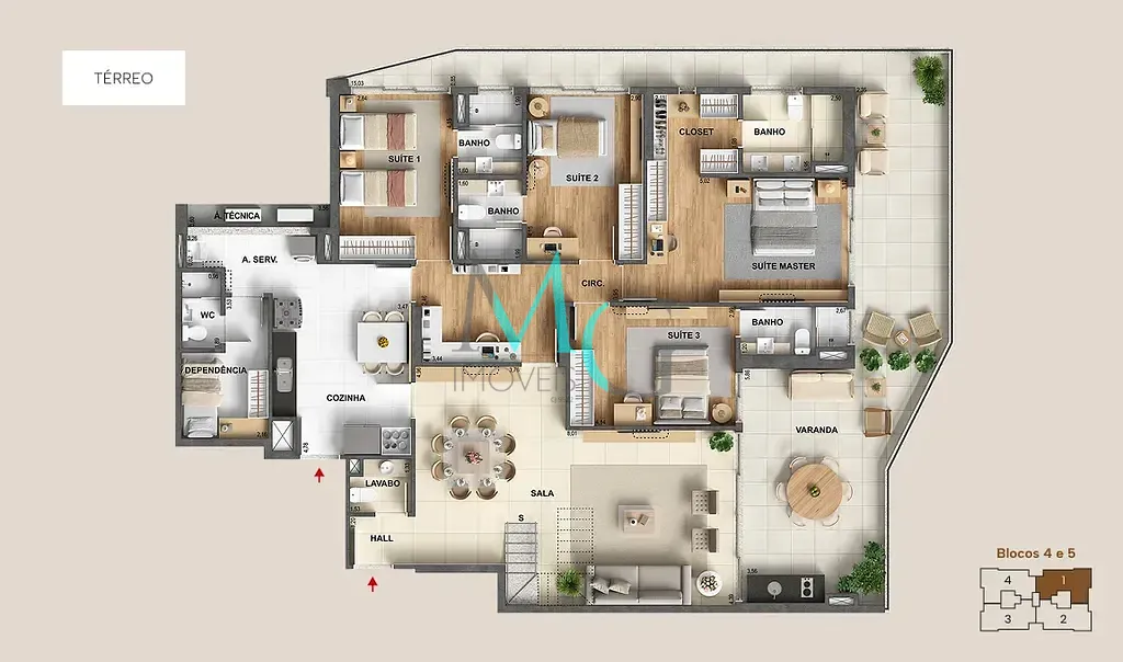 Apartamento, 3 quartos, 171 m² - Foto 26