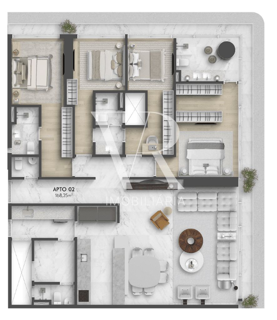 Apartamento à venda com 3 quartos, 120m² - Foto 20