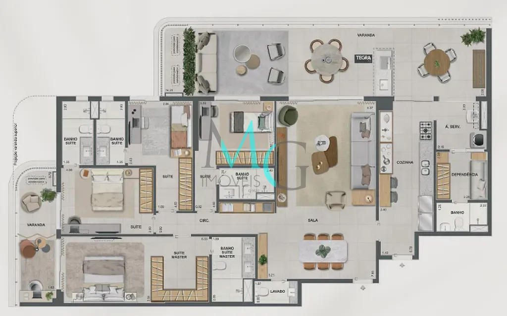 Apartamento, 4 quartos, 221 m² - Foto 33