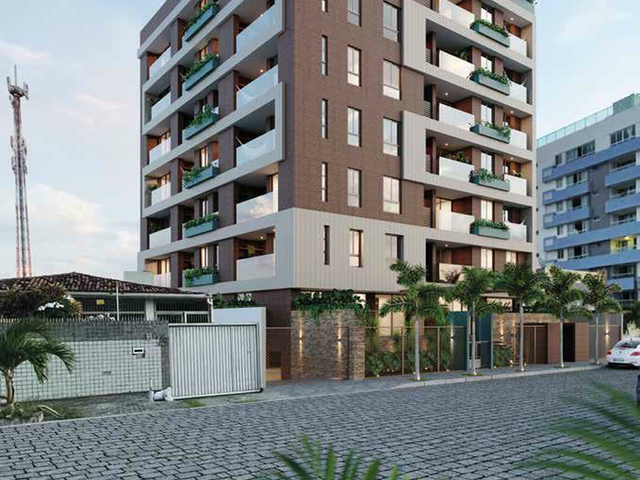 Apartamento 2 quartos e 2 banheiros, à venda, no bairro Bessa em João Pessoa