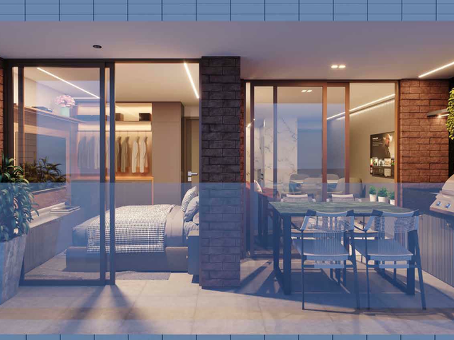 Apartamento 2 quartos e 2 banheiros, à venda, no bairro Bessa em João Pessoa