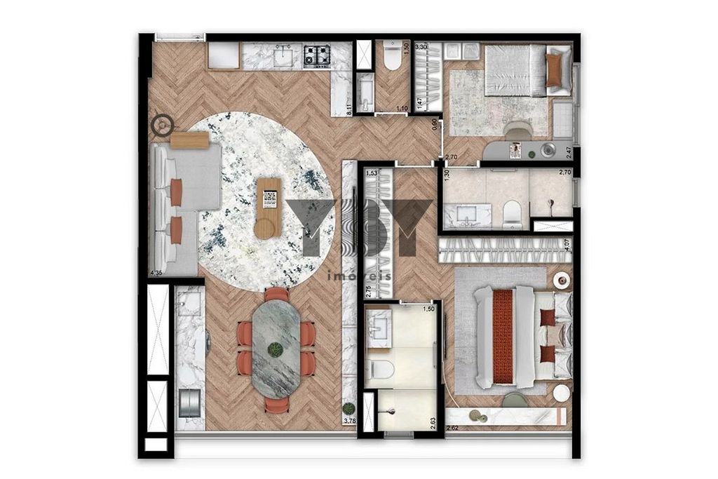 Apartamento, 2 quartos, 76 m² - Foto 19