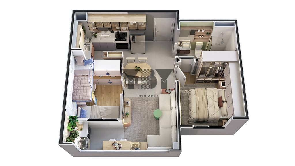 Apartamento, 2 quartos, 40 m² - Foto 29