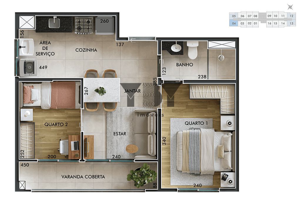 Apartamento, 1 quarto, 31 m² - Foto 37