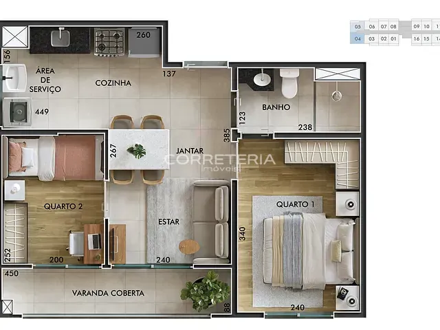 Apartamento 2 quartos e 1 banheiro, à venda, no bairro Saúde em São Paulo