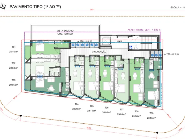 Studio 1 quarto e 1 banheiro, à venda, no bairro Intermares em Cabedelo