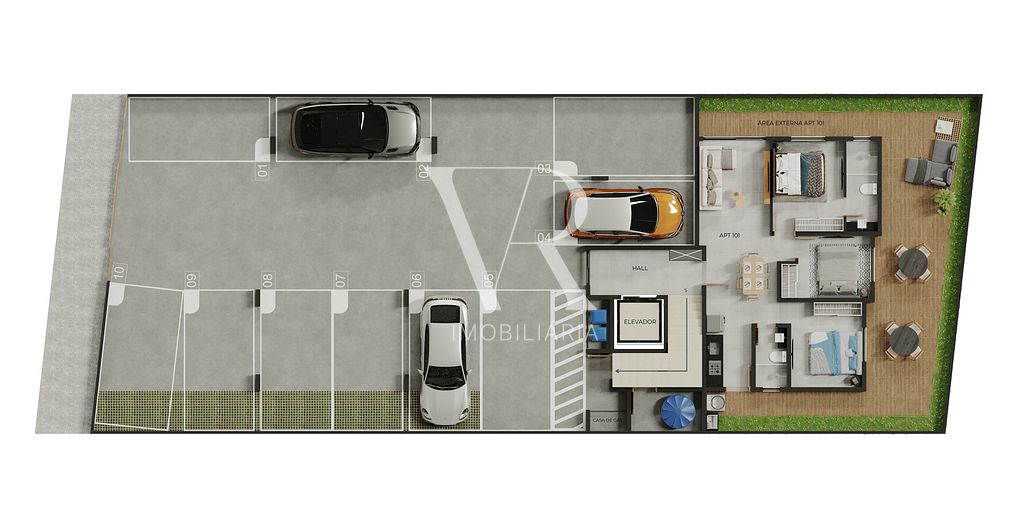 Apartamento à venda com 3 quartos, 57m² - Foto 10